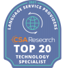 Technology CSA Research badge 2021