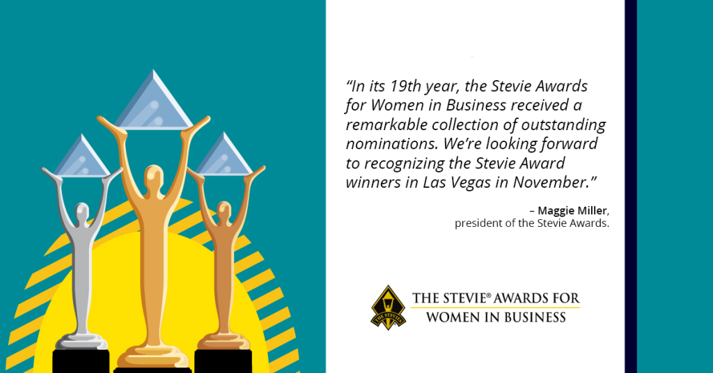 Stevie Awards quote
