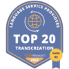 Top 20 transcreation – CSA Research badge 2022