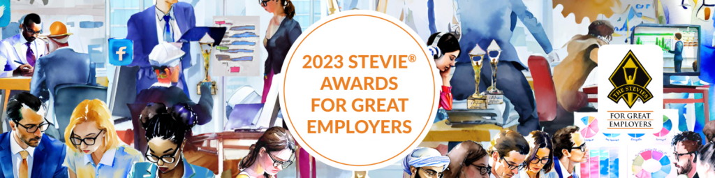 2023 Stevie Awards for Great Employers banner